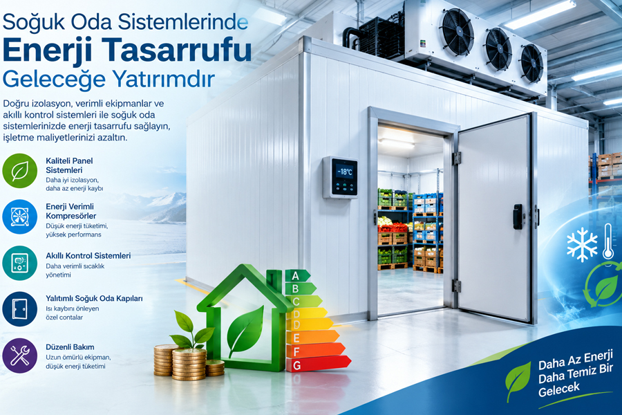 Soğuk Oda Sistemlerinde Enerji Tasarrufunun Önemi