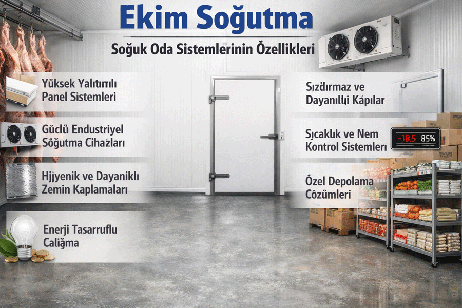 Soğuk Oda Sistemlerinin Özellikleri