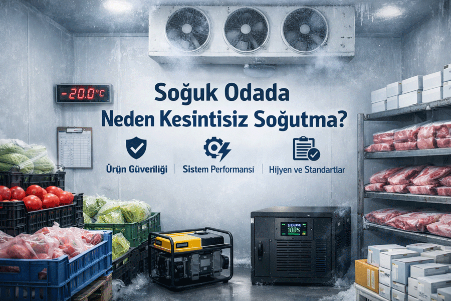 Soğuk Odada Neden Kesintisiz Soğutma?