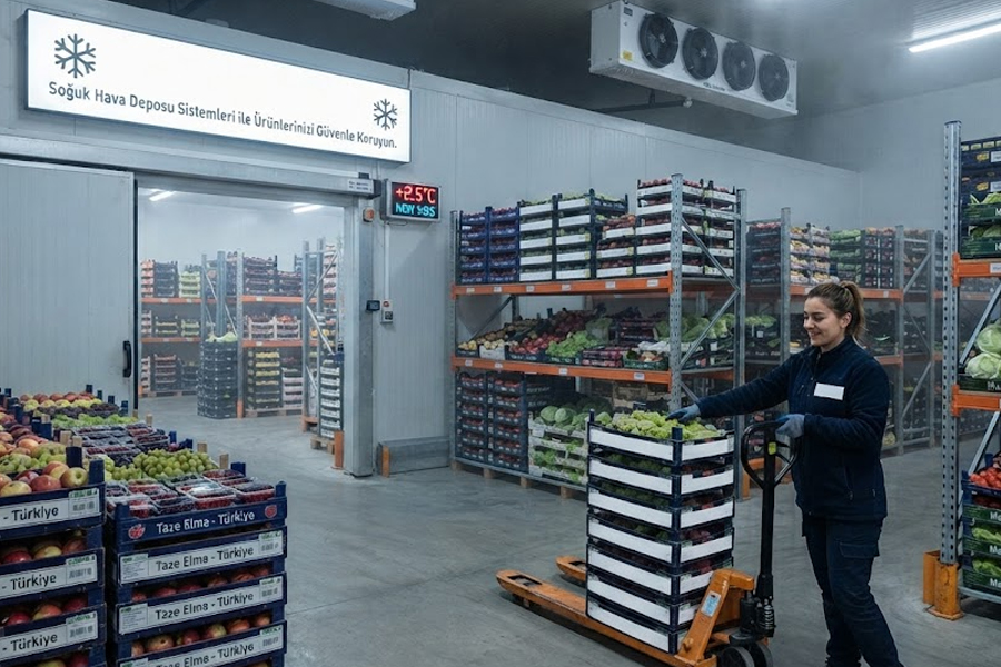 Soğuk Hava Deposu Sistemleri ile Ürünlerinizi Güvenle Koruyun